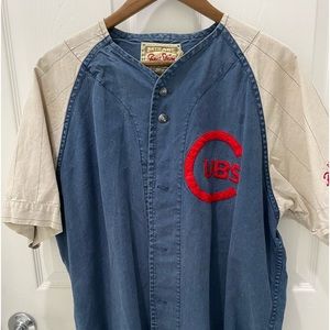 Vintage Chicago Cubs First String Cooperstown Collection jersey Men’s Size XL